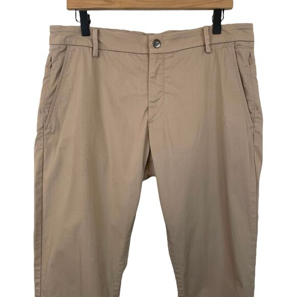 Birddog Pants Khaki 34 Waist x 29” Inseam (Altered) Performance Golf Office - Picture 7 of 16
